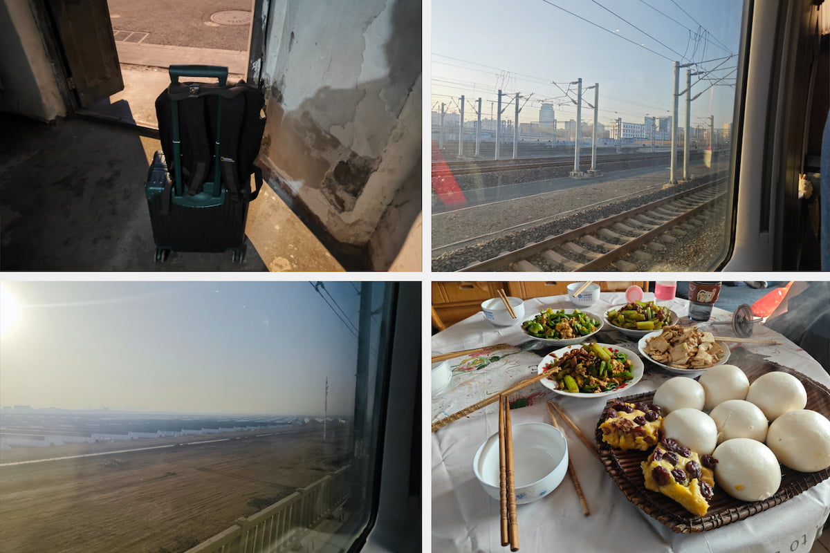 Return trip from Beijing to Dezhou